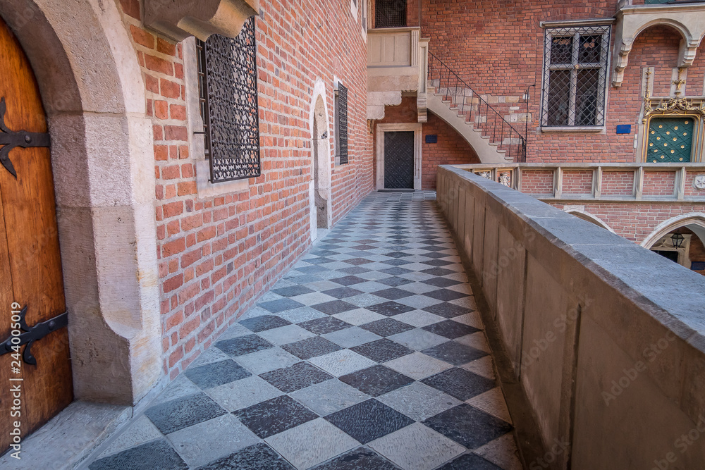 University of Jagiellonian Collegium Maius in Krakow, May 2018. Poland University of Jagiellonian Collegium Maius in Krakow, May 2018. Poland