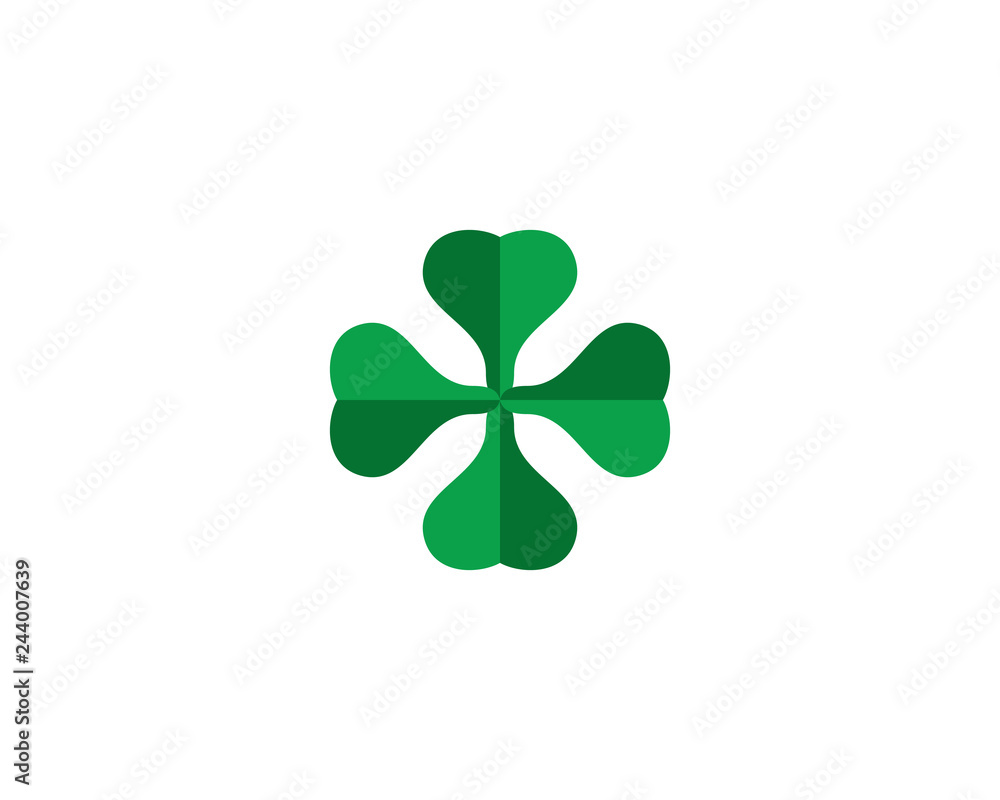 Clover Leaf Logo Template Clover Leaf Logo Template