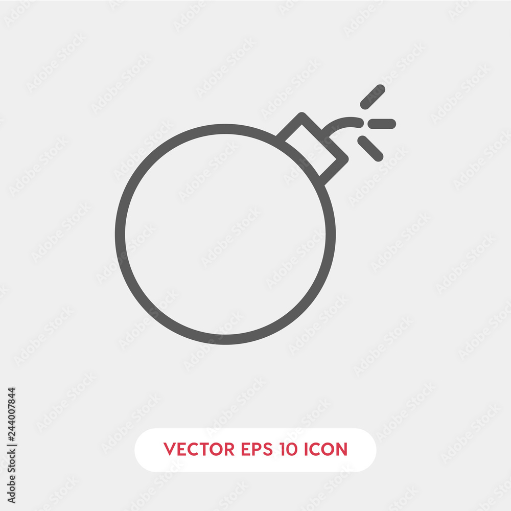 bomb icon vector bomb icon vector