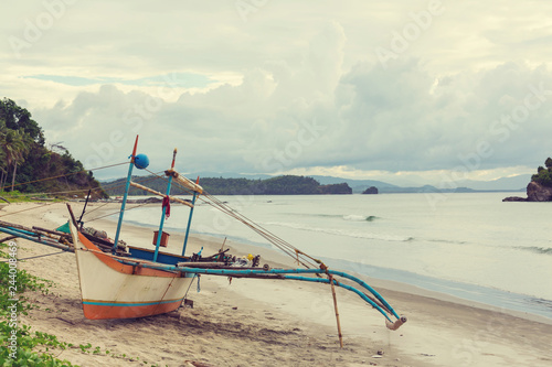 Fototapeta Naklejka Na Ścianę i Meble -  Boat in Philippines