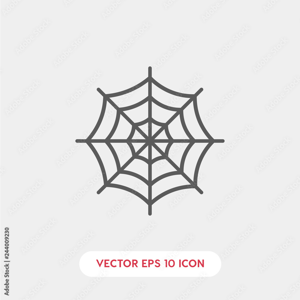 spider net icon vector spider net icon vector