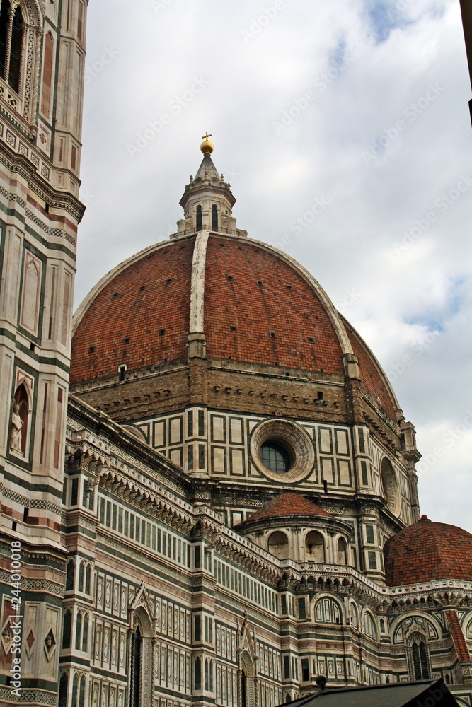 Fototapeta premium Cúpula de la catedral de Florencia.