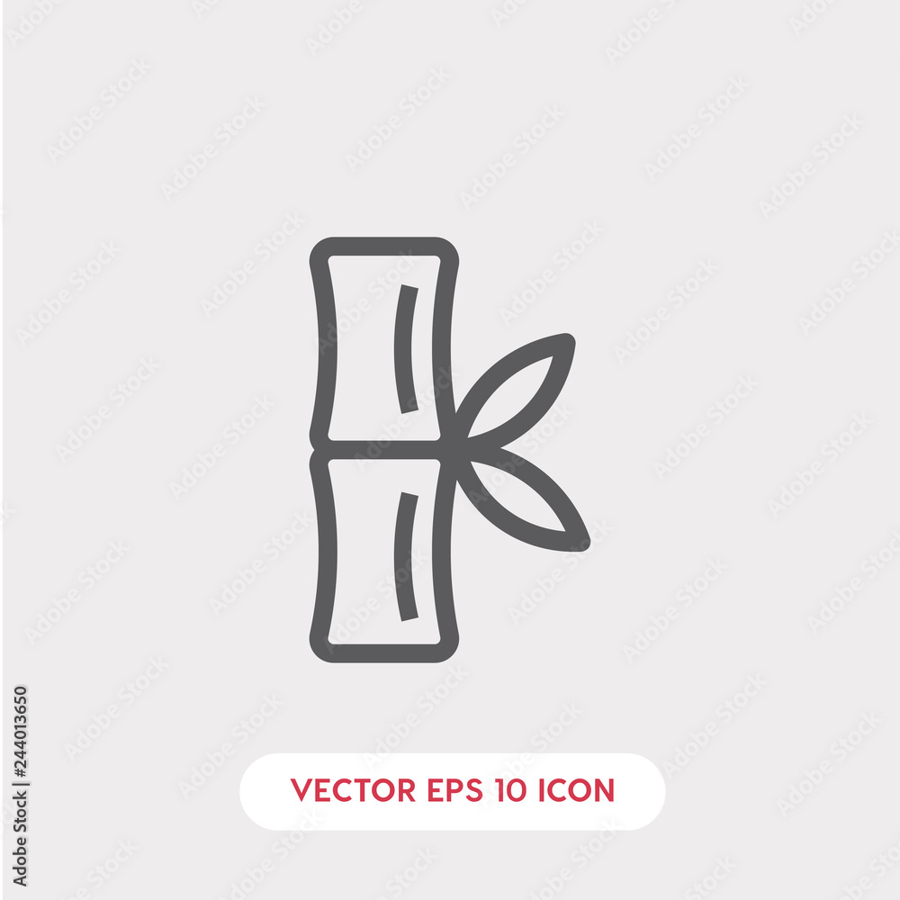bamboo icon vector bamboo icon vector