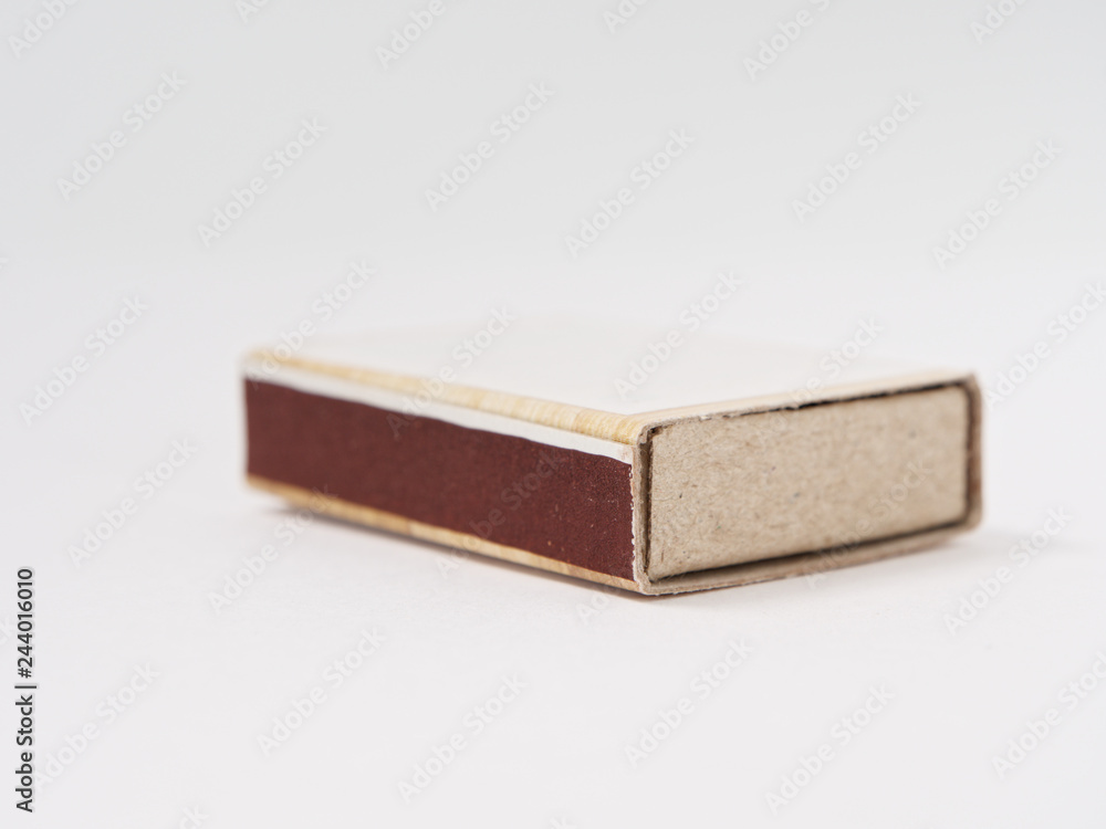 matches sulfur in a cardboard box on a white background. matches sulfur in a cardboard box on a white background.