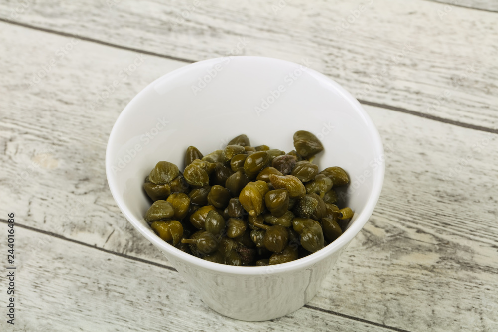 Capers in the bowl Capers in the bowl