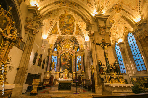 Interno della chiesa parrocchiale di San Virgilio a Rattenberg