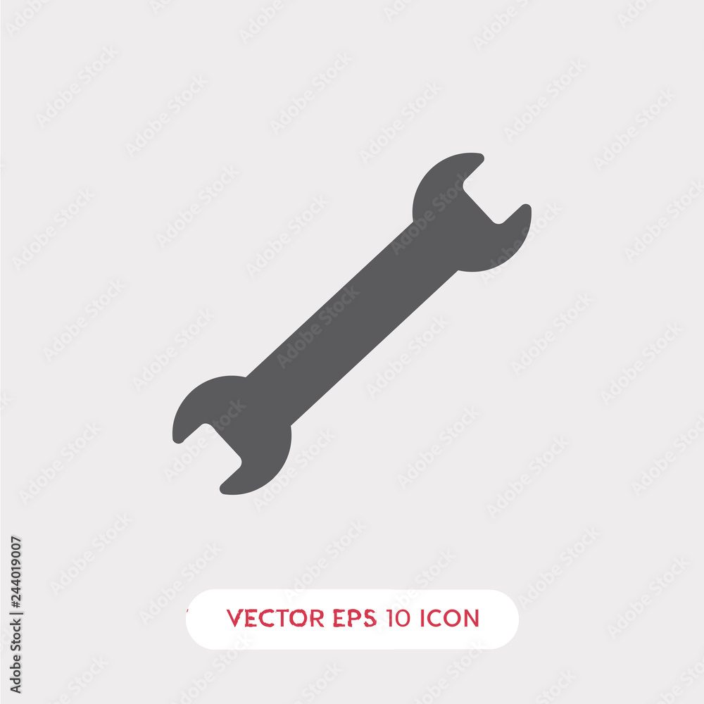 spannner icon vector spannner icon vector