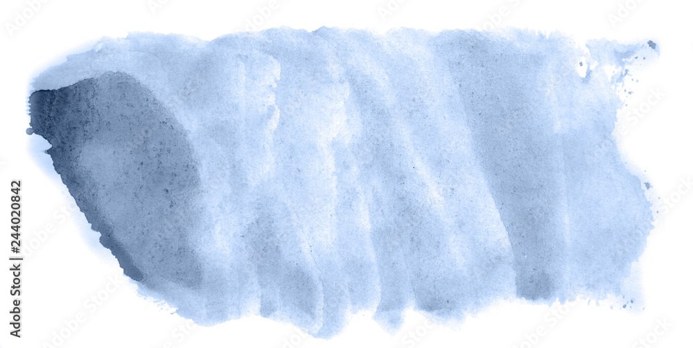 Abstract watercolor background hand-drawn on paper. Volumetric smoke elements. Blue, Navy Peony color. For design, web, card, text, decoration, surfaces. Abstract watercolor background hand-drawn on paper. Volumetric smoke elements. Blue, Navy Peony color. For design, web, card, text, decoration, surfaces.