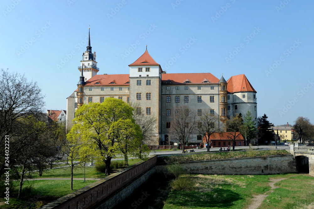 Torgau, Ansicht des Schlosses