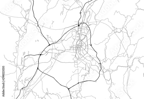 Area map of Guilin, China