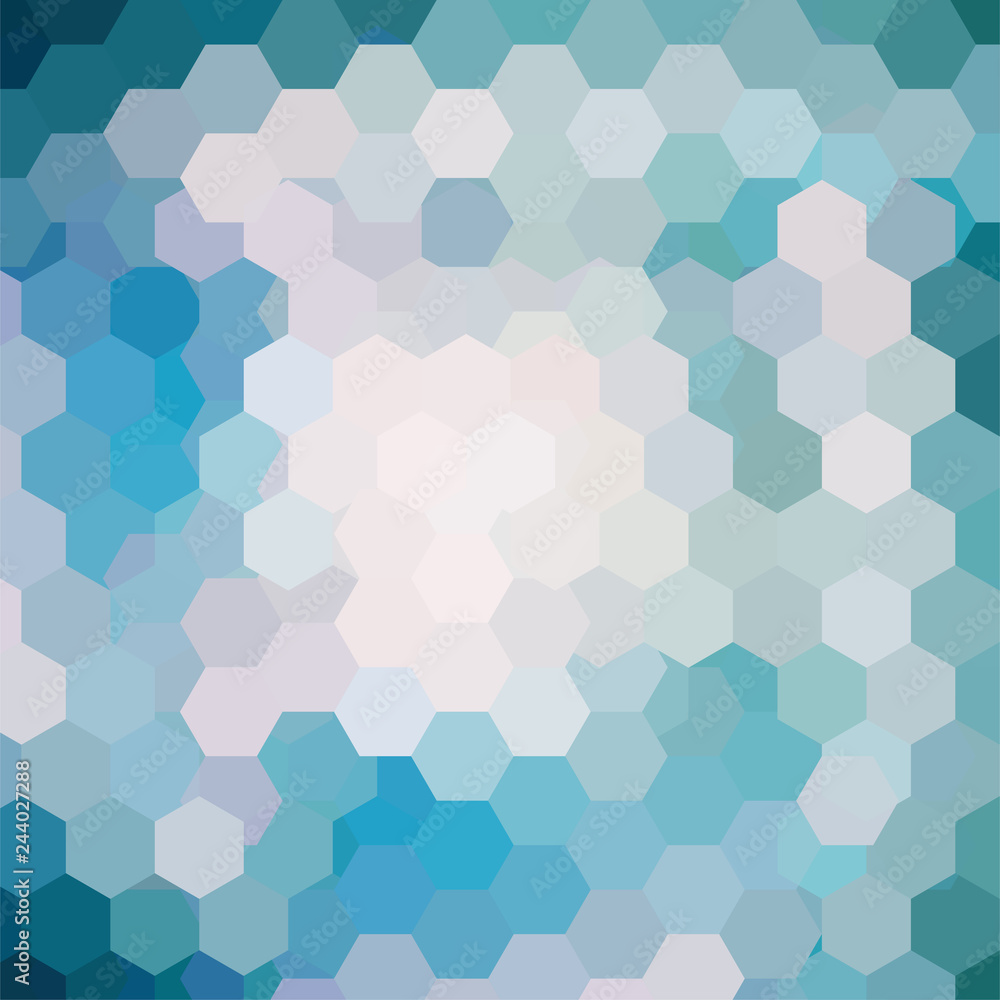 Abstract hexagons vector background. Blue geometric vector illustration. Creative design template. Abstract hexagons vector background. Blue geometric vector illustration. Creative design template.
