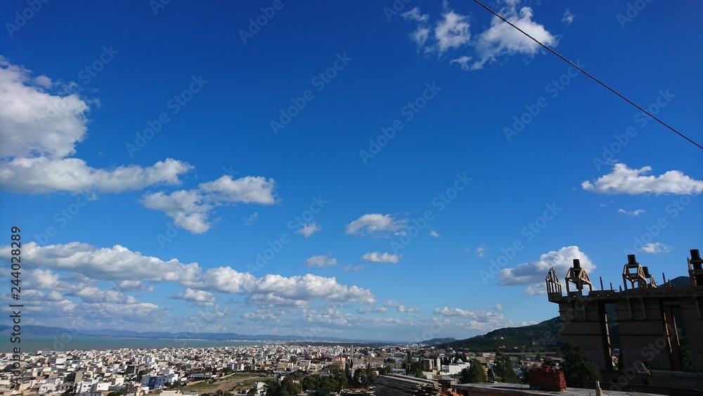 awesome blue sky with a beautiful cloud awesome blue sky with a beautiful cloud