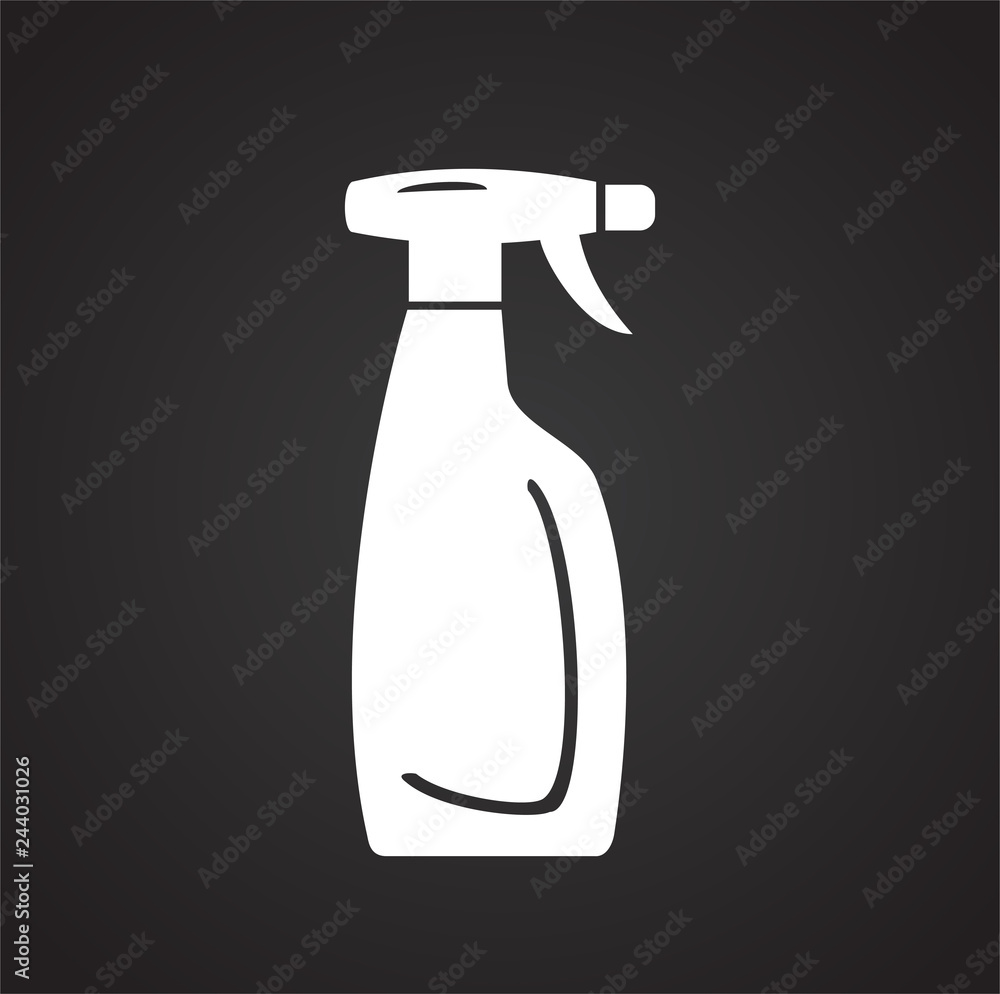 Bottle icon on black background for graphic and web design, Modern simple vector sign. Internet concept. Trendy symbol for website design web button or mobile app Bottle icon on black background for graphic and web design, Modern simple vector sign. Internet concept. Trendy symbol for website design web button or mobile app