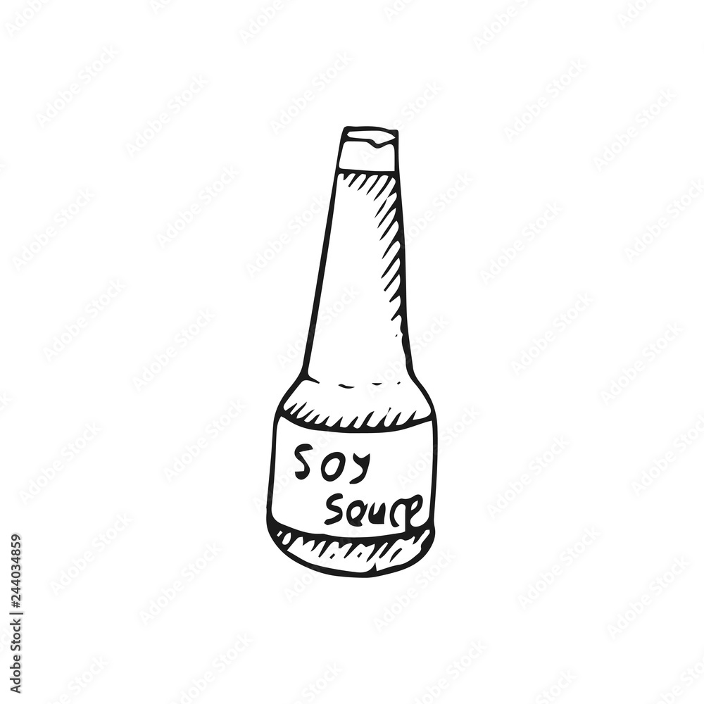 Soy Sauce Drawing