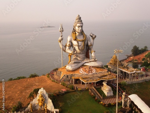 Shiva-Statue in Murudeshwara / Südindien