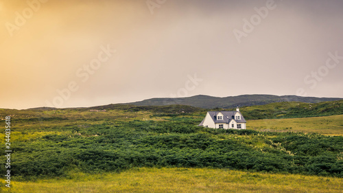 Scottish Lowland Landscape, photographed from the popular walkway known as The Beeches