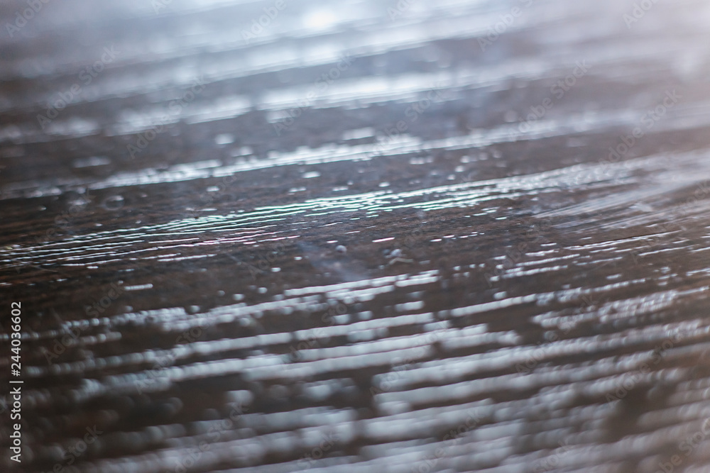 The texture of the wooden surface with flare. Soft focus The texture of the wooden surface with flare. Soft focus