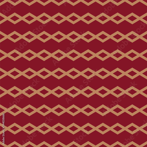 Abstract seamless pattern. Chain. Geometric fashion design print. Monochrome wallpaper
