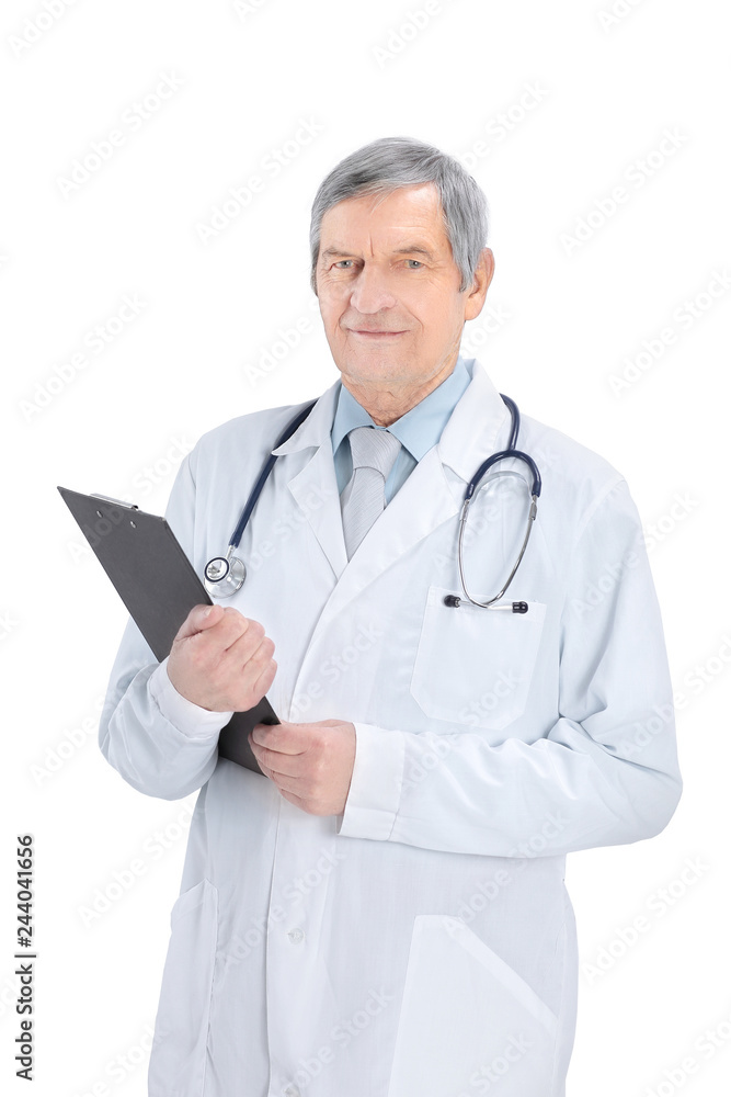 portrait of an experienced therapist with a laptop portrait of an experienced therapist with a laptop