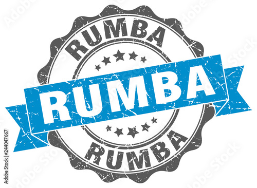rumba stamp. sign. seal