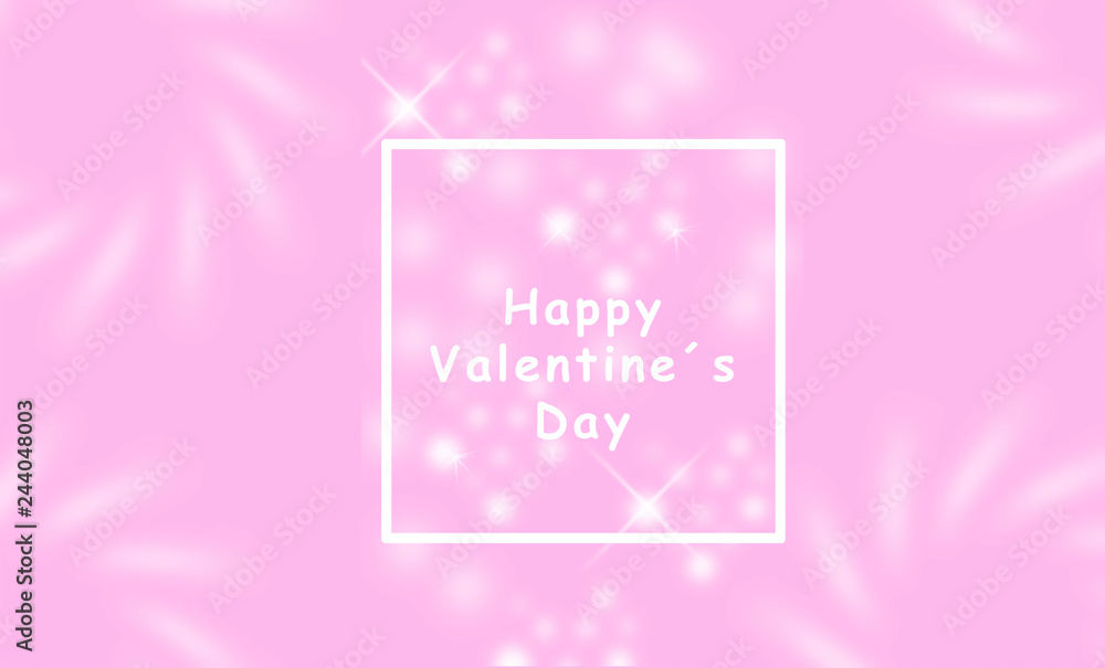 happy valentine day lettering in front beautiful purple pink tone and white font with blur und flower elements happy valentine day lettering in front beautiful purple pink tone and white font with blur und flower elements