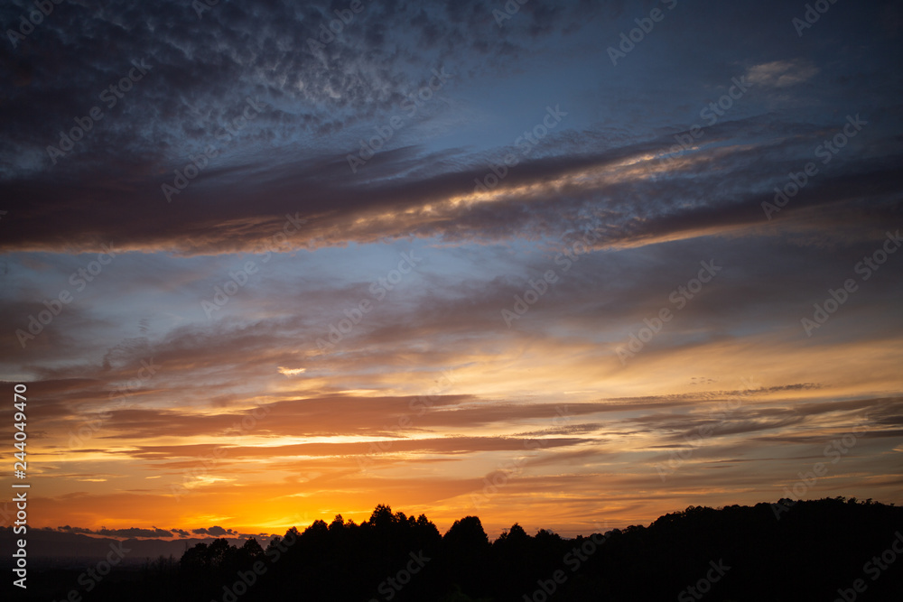 Obraz premium 夕焼け