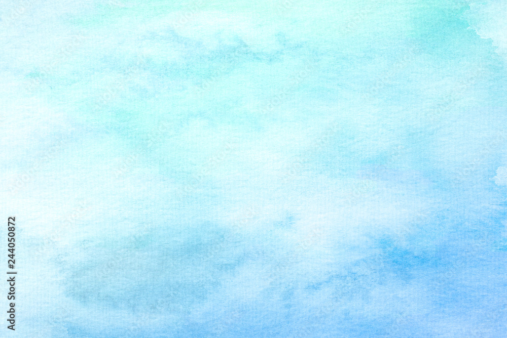 Obraz premium Old watercolor paper background