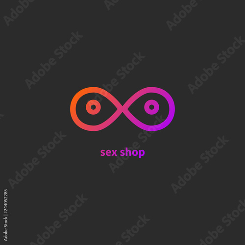 Abstract breast icon