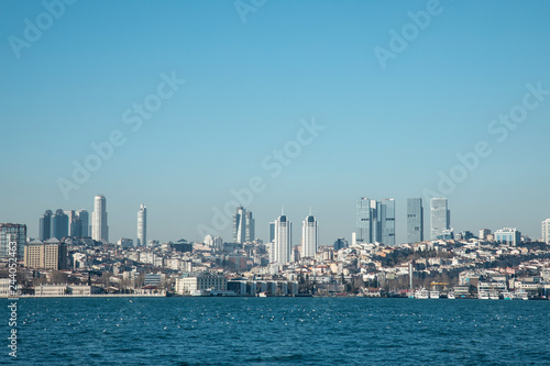 Panorama of Istanbul Turkey