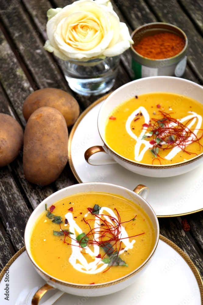 Kartoffel Mango Suppe Kartoffel Mango Suppe