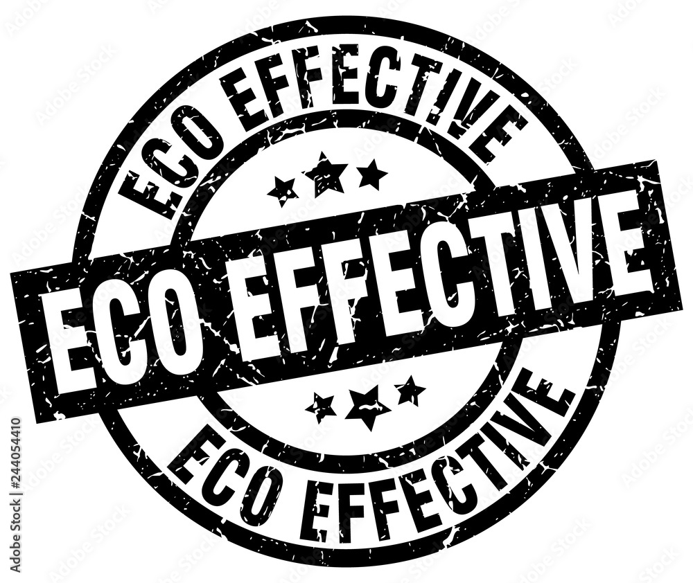 eco effective round grunge black stamp eco effective round grunge black stamp