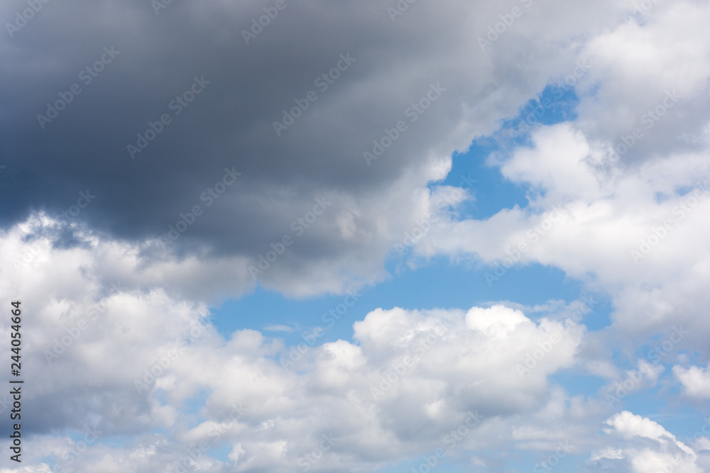 Obraz premium Clouds with blue sky.