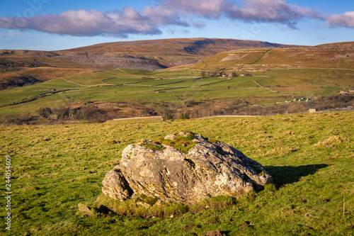 A Circular walk to Ingleborough and Whernsin the Yorkshire Dales. Head along Southerscales Scars and Humphrey Bottom two of the  3 Peaks challenge. © RamblingTog