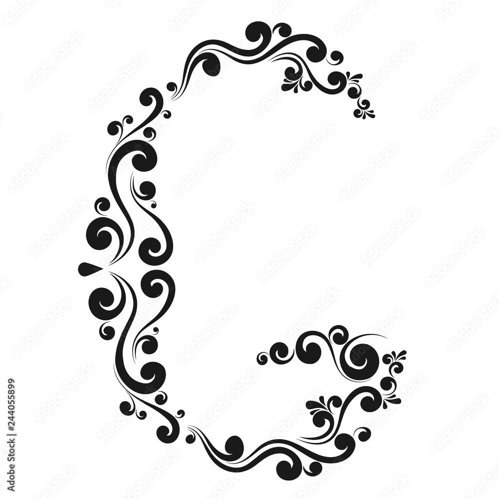 Caligraphic letter G Caligraphic letter G