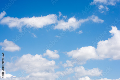 Clouds with blue sky.