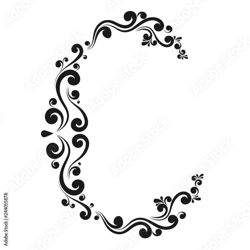 Caligraphic letter C