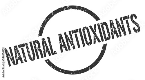 natural antioxidants stamp