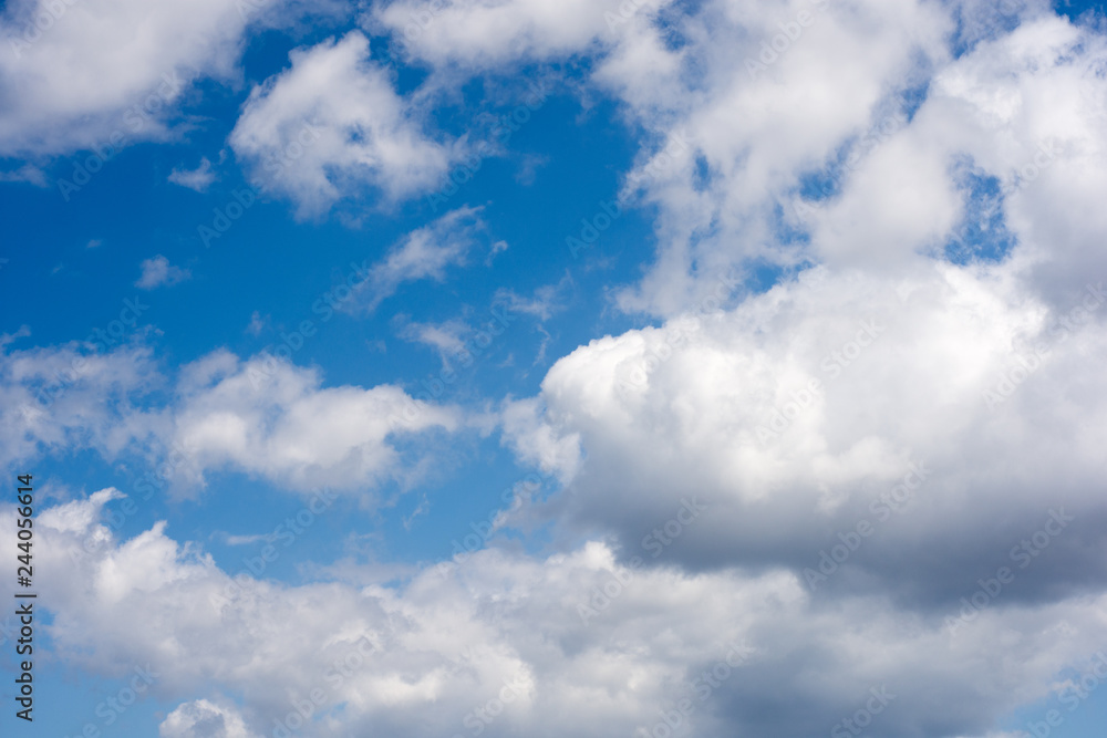 Obraz premium Clouds with blue sky.