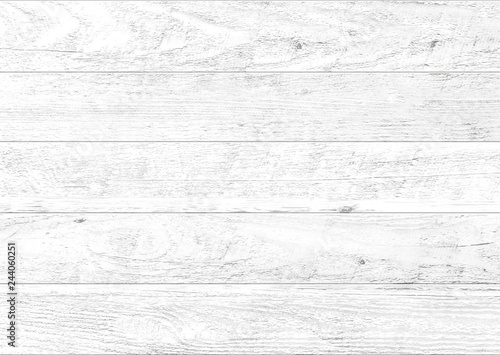 Fototapeta Naklejka Na Ścianę i Meble -  White natural wood wall background. Wood pattern and texture background.