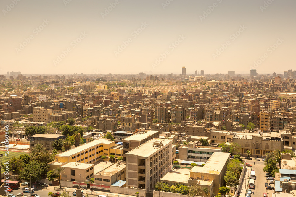 Fototapeta premium Cityscape of Cairo, Egypt