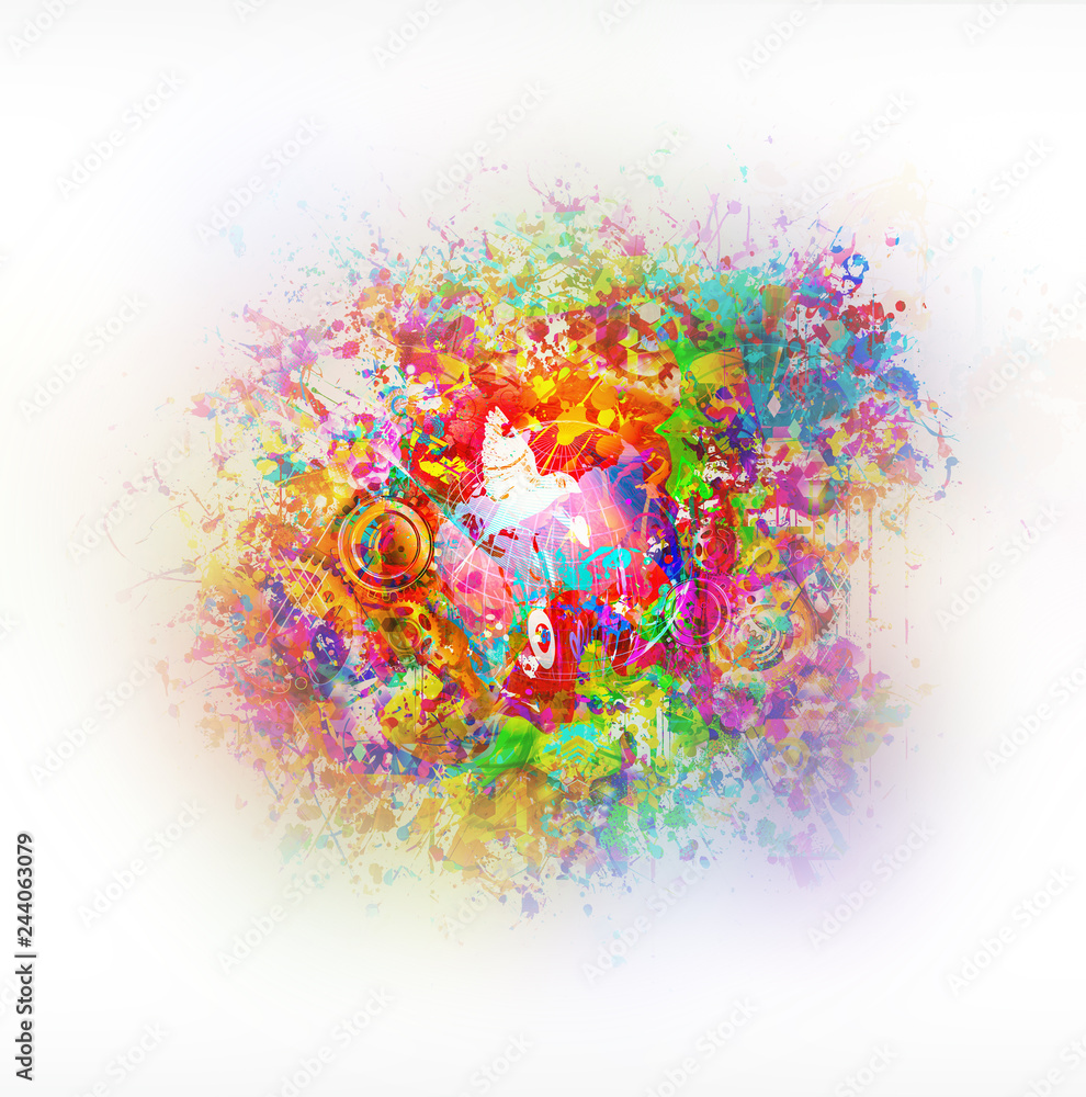Magical color. The color of magic. Magic colors. Magic colours. Magical color.