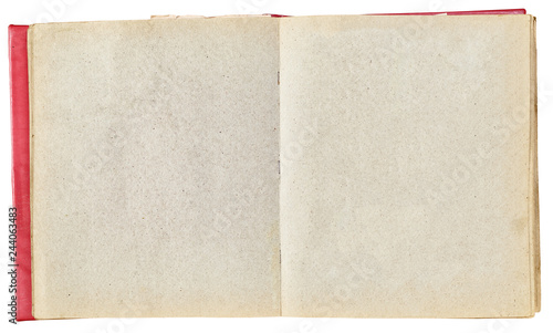old yellowed photo album for photos.