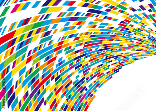 背景　デジタル　カラフル