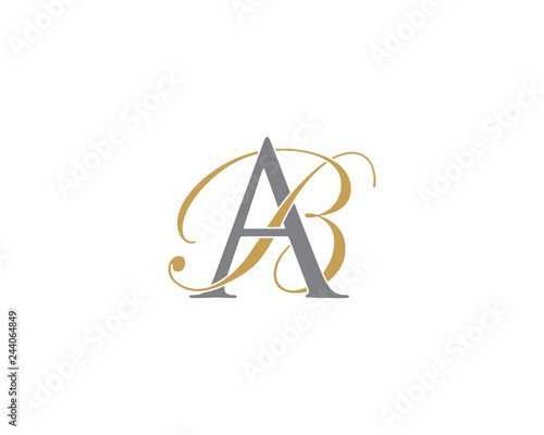 AB BA Letter Logo Icon 002