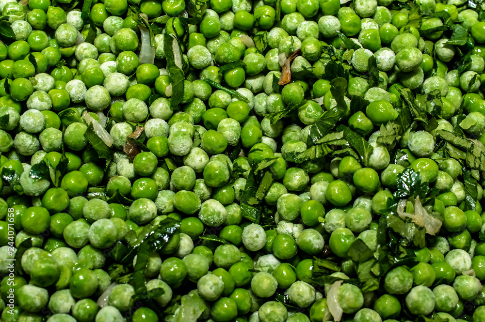 Peas Green Peas Macro Photography Close-up Peas Green Peas Macro Photography Close-up