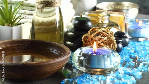 Wallpaper Mural Spa massage items Torontodigital.ca