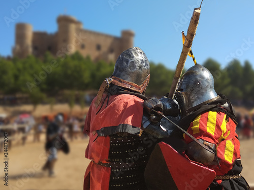 Combate Medieval photo