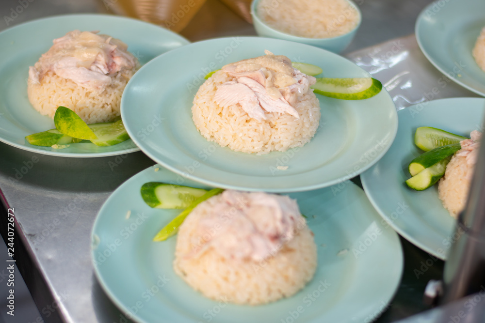 Hainanese chicken rice Hainanese chicken rice