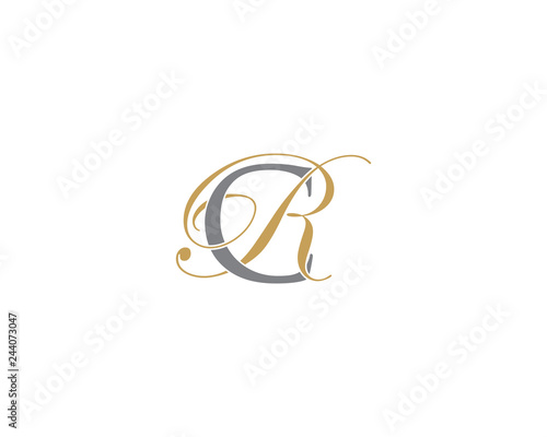 CR RC Letter Logo Icon 002