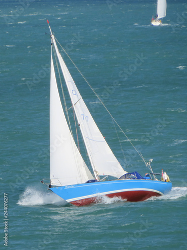 Yacht In The Solent